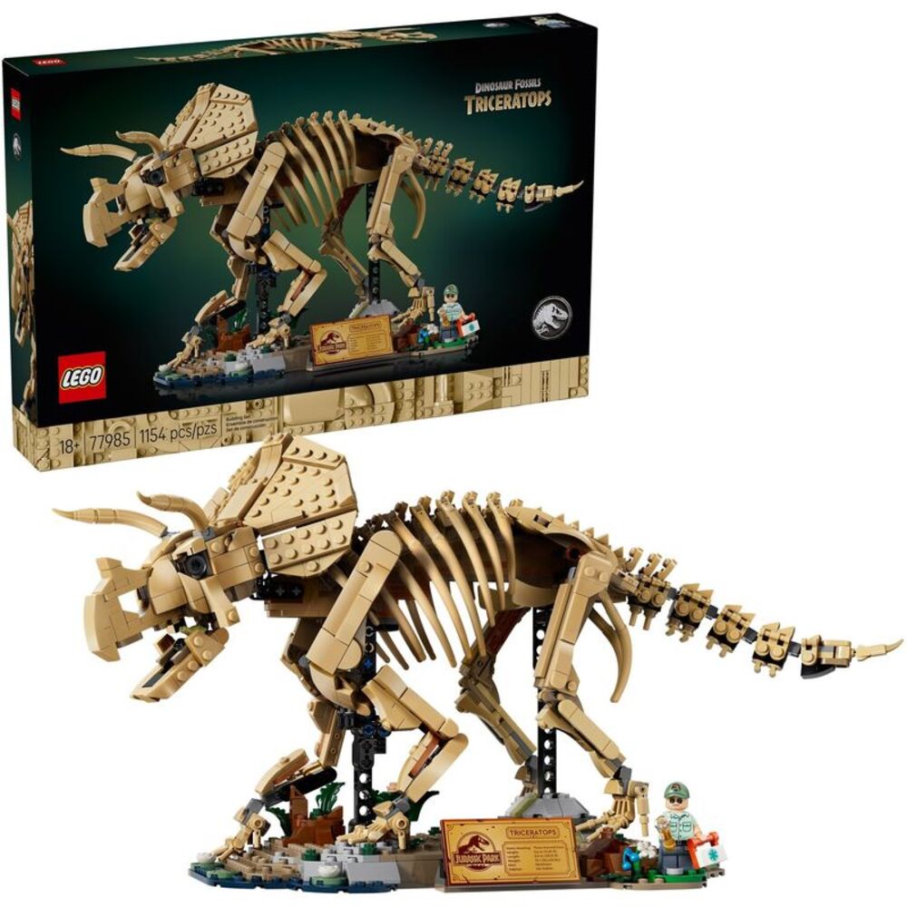 LEGO® Jurassic World™ Dinosaur Fossils: Triceratops 77985 COLLECTIBLES